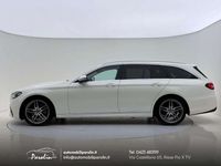 Usata Mercedes E220 Premium 194 CV (142 kW) 2021 Bianco / metallizzato Station wagon
