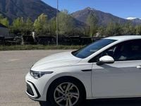 Usata VW Golf VIII R-line 150 CV (110 kW) 2022 Bianco Berlina