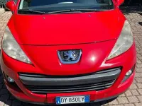 Usata Peugeot 207 Sport 73 CV (53 kW) 2009 Rosso Berlina