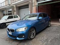 Usata BMW 118 Efficient Dynamics 150 CV (110 kW) 2017 Blu Utilitaria