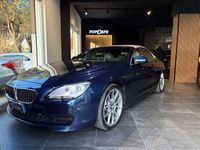 Usata BMW 640 Cabriolet 320 CV (235 kW) 2011 Blu/azzurro Cabrio