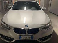 Usata BMW 220 Sport Line 190 CV (139 kW) 2016 Argento Cabrio