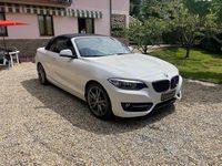 Usata BMW 220 M Sport 190 CV (139 kW) 2016 Bianco Cabrio