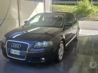 Usata Audi A3 Sportback 140 CV (102 kW) 2008 Nero Utilitaria