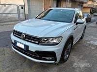 Usata VW Tiguan R-line 150 CV (110 kW) 2019 Bianco SUV