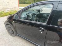 Usata Toyota Aygo 2008 Nero Utilitaria