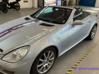 Occasion Mercedes SLK200 163 ch (119 kW) 2006 Argent Cabriolet