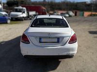 Usata Mercedes C180 Premium 116 CV (85 kW) 2016 Bianco Berlina