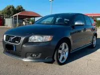 Usata Volvo V50 R-Design 179 CV (131 kW) 2010 Grigio Station wagon