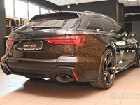 Usata Audi RS6 Ambiente 600 CV (441 kW) 2022 Nero mythos/full pelle rs nera Station wagon