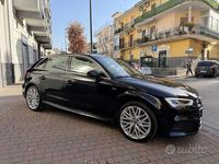 Usata Audi A3 S-Line 116 CV (85 kW) 2020 Nero Berlina
