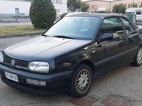 Usata VW Golf Cabriolet 75 CV (55 kW) 1998 Nero Cabrio