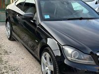 Usata Mercedes C220 Avantgarde 170 CV (125 kW) 2011 Nero Coupé