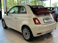 Usata Fiat 500C Lounge 69 CV (50 kW) 2018 Bianco Cabrio