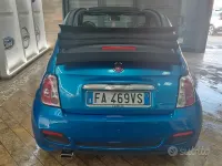 Usata Fiat 500C 105 CV (77 kW) 2015 Blu Cabrio