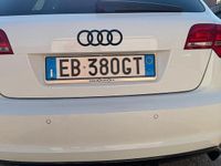 Usata Audi A3 Attraction 170 CV (125 kW) 2010 Bianco Utilitaria