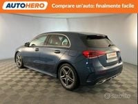 Usata Mercedes A200 Premium 149 CV (109 kW) 2021 Blu Berlina