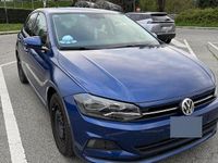 Usata VW Polo Comfortline 80 CV (58 kW) 2018 Blu Utilitaria