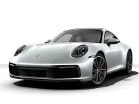 Usata Porsche 911 Carrera 4S 450 CV (330 kW) 2019 Argento dolomite metallizzato Coupé