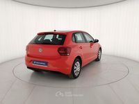 Usata VW Polo Trendline 65 CV (47 kW) 2018 Rosso opaco Utilitaria