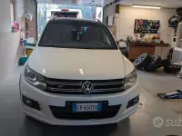 Usata VW Tiguan R-line 177 CV (130 kW) 2014 Bianco SUV