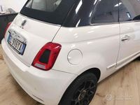 Usata Fiat 500 69 CV (50 kW) 2012 Bianco Cabrio