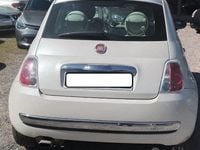Usata Fiat 500 Lounge 100 CV (73 kW) 2009 Bianco Cabrio