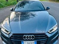 Usata Audi A5 S-Line 190 CV (139 kW) 2019 Grigio Coupé