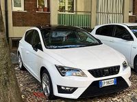 Usata Seat Leon FR 125 CV (91 kW) 2013 Bianco Berlina
