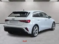 Usata Audi A3 S-Line 150 CV (110 kW) 2025 Bianco ghiaccio Berlina