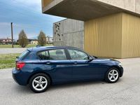Usata BMW 116 Sport Line 116 CV (85 kW) 2014 Blu Utilitaria