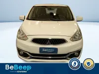 Usata Mitsubishi Space Star Invite 71 CV (52 kW) 2018 Bianco pastello Utilitaria