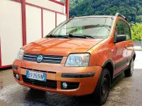 Usata Fiat Panda 4x4 69 CV (50 kW) 2010 Arancione Utilitaria