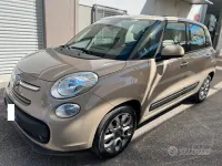 Usata Fiat 500L Lounge 105 CV (77 kW) 2015 Beige Monovolume