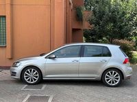 Usata VW Golf VII Highline 122 CV (89 kW) 2013 Argento Berlina
