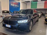 Usata BMW 730L M Sport 286 CV (210 kW) 2022 Nero Berlina