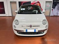 Usata Fiat 500 69 CV (50 kW) 2009 Bianco Cabrio