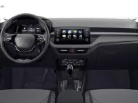 Nuova Skoda Fabia 115 CV (84 kW) 2026 Blu race metallizzato nero tulipano perl Utilitaria