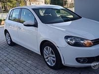 Usata VW Golf VI Sportline 140 CV (102 kW) 2011 Bianco Utilitaria