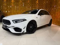 Usata Mercedes A180 AMG 136 CV (100 kW) 2019 Bianco Berlina