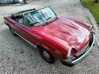 Usata Fiat 1800 118 CV (86 kW) 1970 Rosso Cabrio