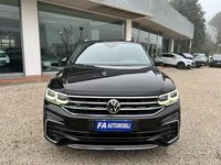 Usata VW Tiguan R-line 150 CV (110 kW) 2022 Nero SUV