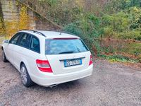 Usata Mercedes C220 AMG 170 CV (125 kW) 2011 Bianco Station wagon