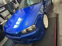 Usata Nissan Skyline 300 CV (220 kW) 1999 Blu Coupé