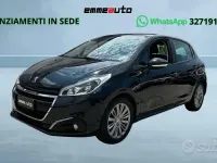 Usata Peugeot 208 Allure 75 CV (55 kW) 2017 Grigio Utilitaria