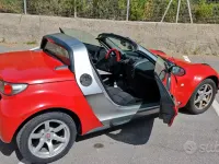 Usata Smart Roadster 82 CV (60 kW) 2004 Rosso Cabrio