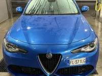 Usata Alfa Romeo Giulia Veloce 211 CV (155 kW) 2017 Blu/azzurro Berlina