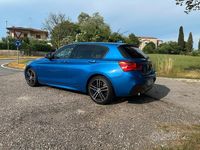 Usata BMW 116 M Sport 116 CV (85 kW) 2017 Blu Utilitaria