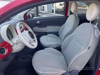 Usata Fiat 500 Lounge 69 CV (50 kW) 2012 Rosso Utilitaria