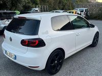 Usata VW Golf VI Highline 122 CV (89 kW) 2010 Bianco Utilitaria